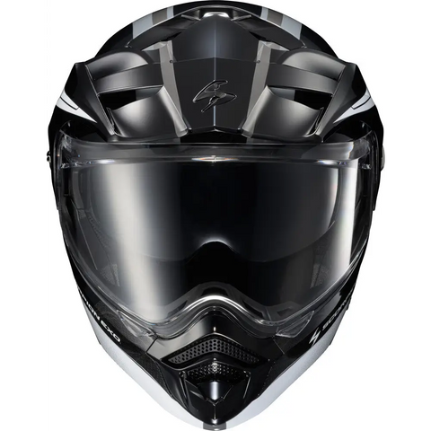 Casco Scorpion EXO-AT960 Topographic 2 Black/White/Grey
