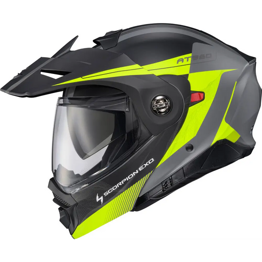 Casco Scorpion EXO AT960 Topographic 2 Hi Vis/Grey