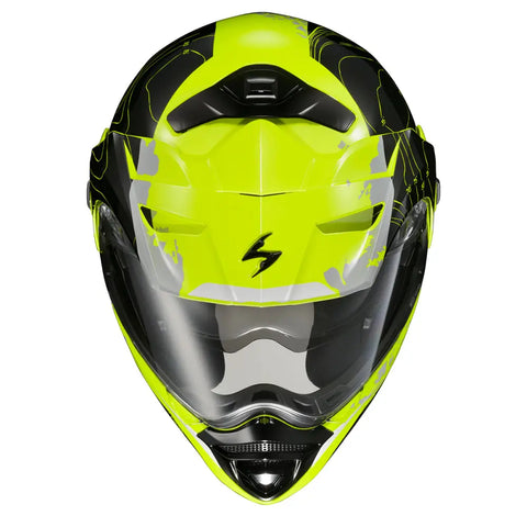 Casco Scorpion EXO-AT960 Topographic Hi-Vis/Black