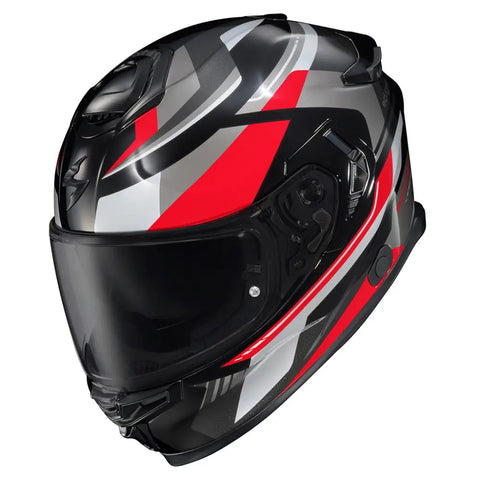 Casco Scorpion EXO-Eclipse Lunar Red/White/Black