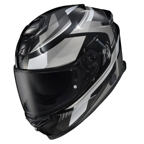 Casco Scorpion EXO-Eclipse Lunar White/Black