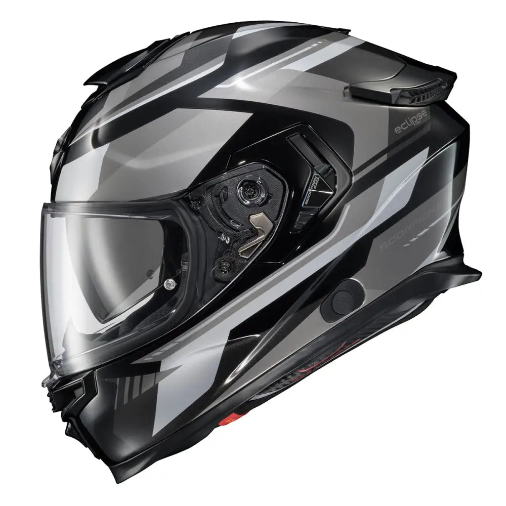 Casco Scorpion EXO-Eclipse Lunar White/Black