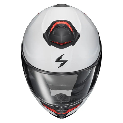 Casco Scorpion EXO-Eclipse Solid Matte Pearl White