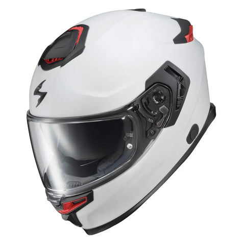 Casco Scorpion EXO-Eclipse Solid Matte Pearl White