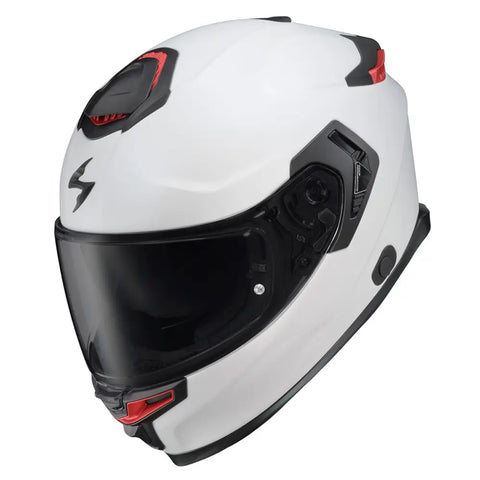 Casco Scorpion EXO-Eclipse Solid Matte Pearl White