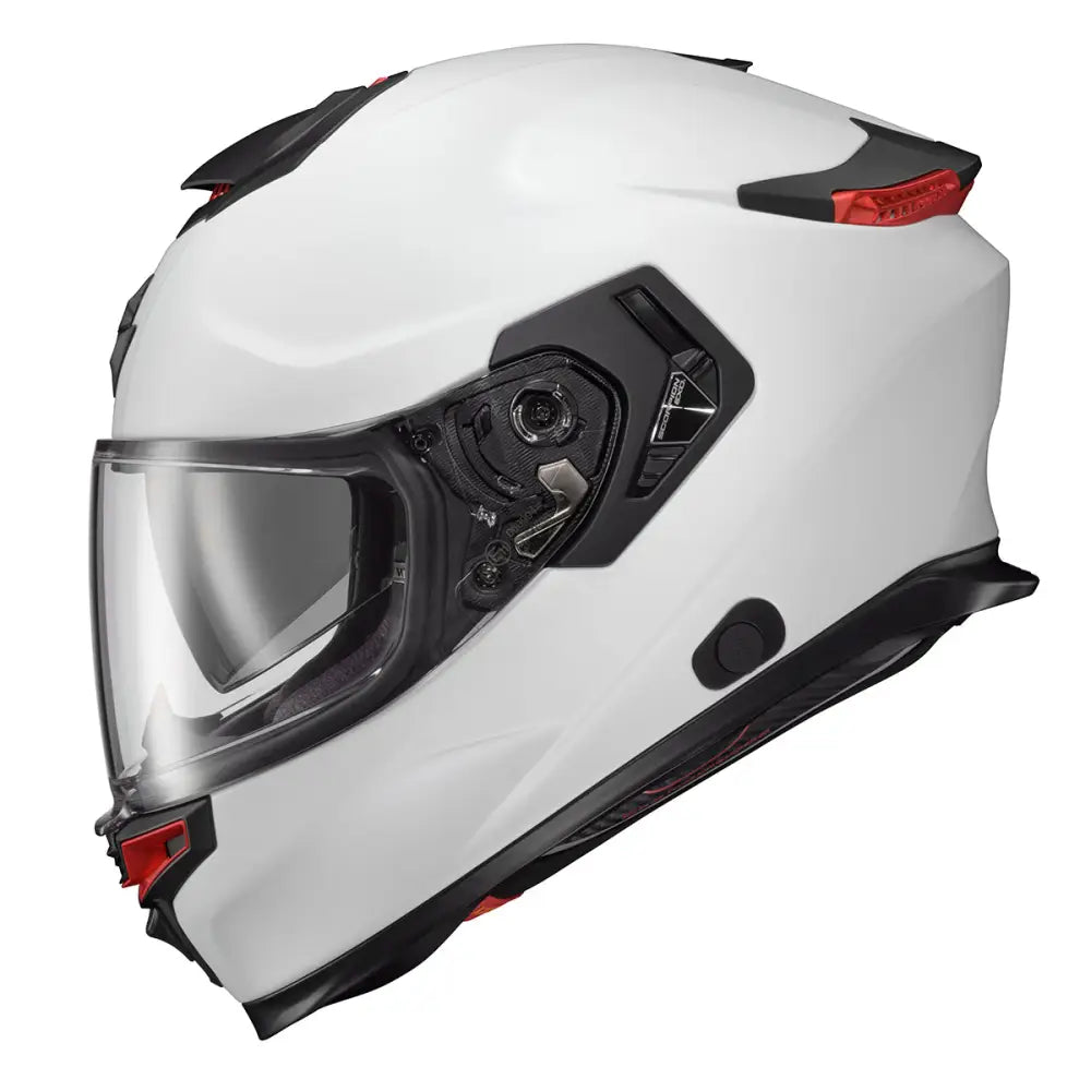 Casco Scorpion EXO-Eclipse Solid Matte Pearl White