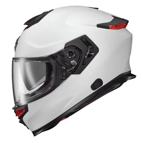 Casco Scorpion EXO-Eclipse Solid Matte Pearl White