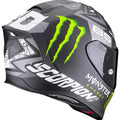 Casco Scorpion EXO-R1 Air Fabio Quartararo Monster Replica Matt Black/Silver
