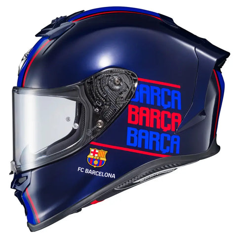 Casco Scorpion EXO-R1 Air FC Barcelona
