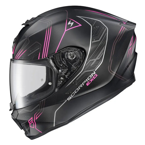 Casco Scorpion EXO-R330 Bender White/Pink