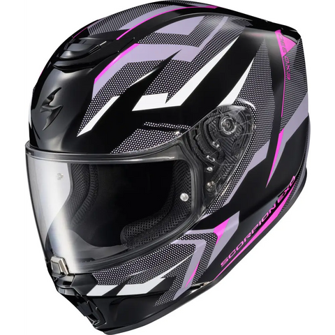 Casco Scorpion EXO-R330 Saga Black/Pink/Purple
