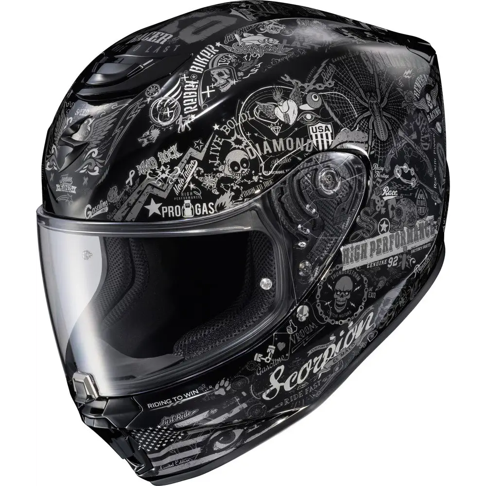 Casco Scorpion EXO-R330 Shake 2 Black