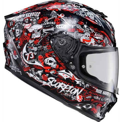 Casco Scorpion EXO-R330 Shake 2 Red