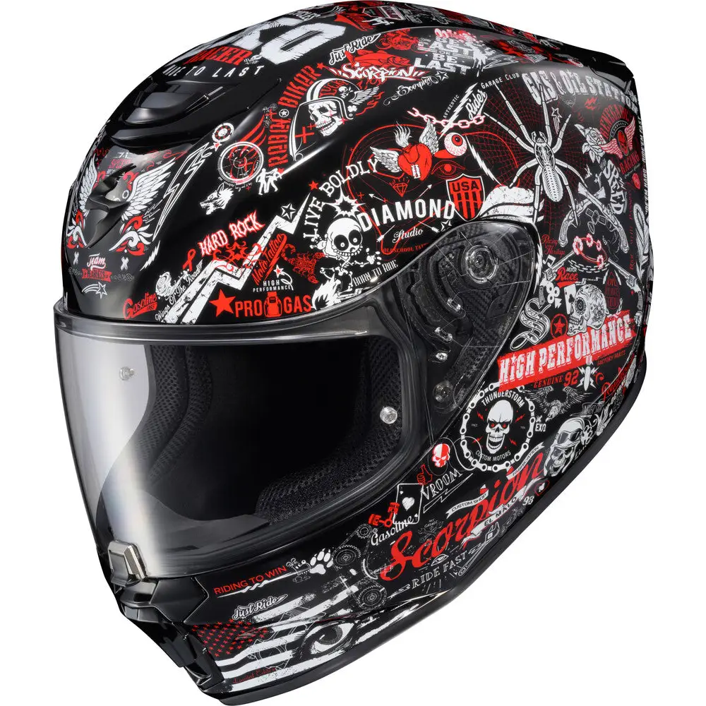 Casco Scorpion EXO-R330 Shake 2 Red