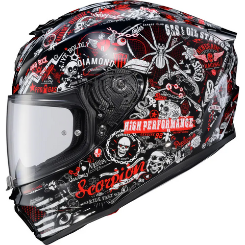 Casco Scorpion EXO-R330 Shake 2 Red