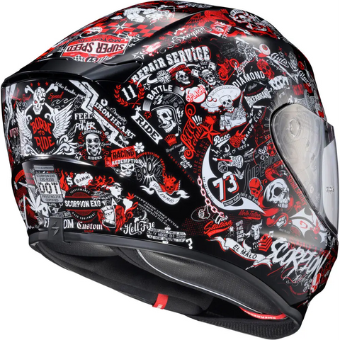 Casco Scorpion EXO-R330 Shake 2 Red