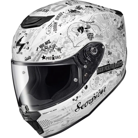 Casco Scorpion EXO-R330 Shake 2 White