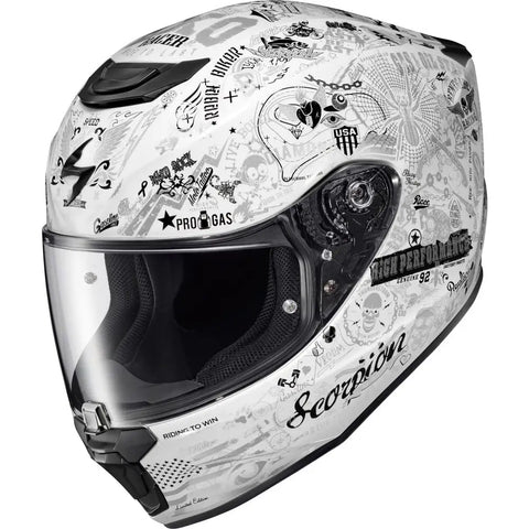 Casco Scorpion EXO-R330 Shake 2 White