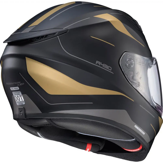 Casco Scorpion EXO R430 Cutlass Black/Gold