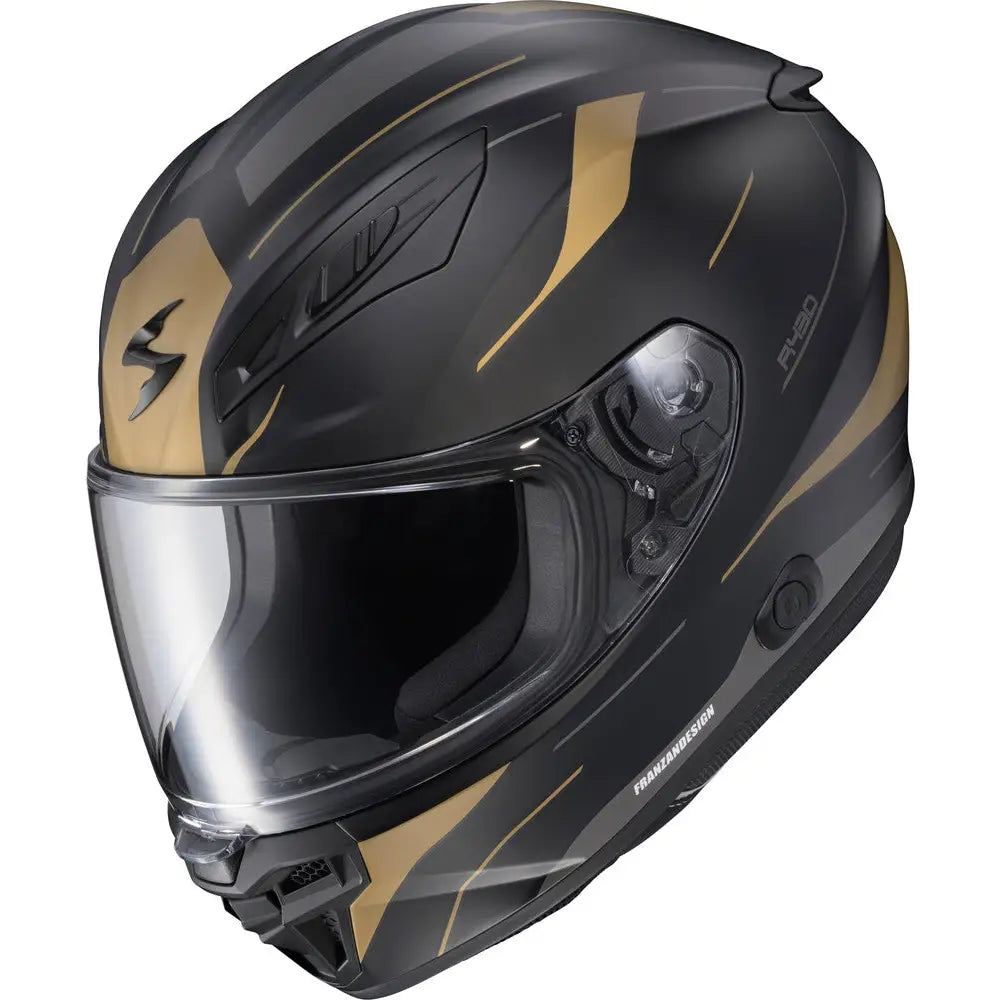 Casco Scorpion EXO-R430 Cutlass Black/Gold
