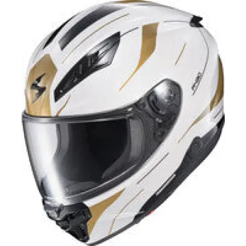 Casco Scorpion EXO-R430 Cutlass White/Gold