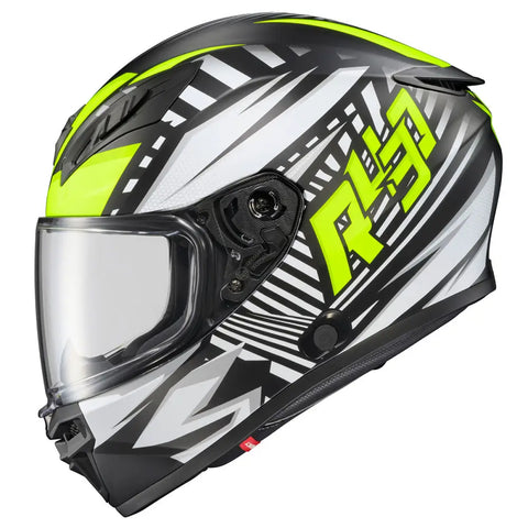 Casco Scorpion EXO-R430 Head Trip Hi-Viz