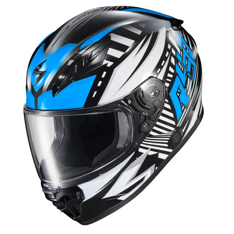 Casco Scorpion EXO-R430 Head Trip Light Blue