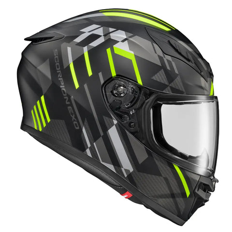 Casco Scorpion EXO-R430 Paradox Hi-Viz