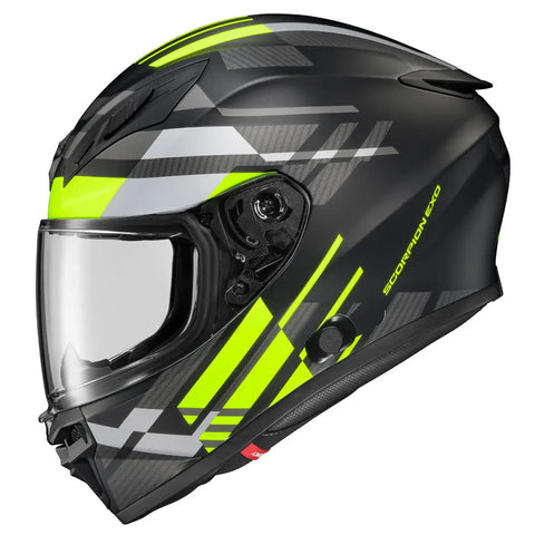 Casco Scorpion EXO-R430 Paradox Hi-Viz