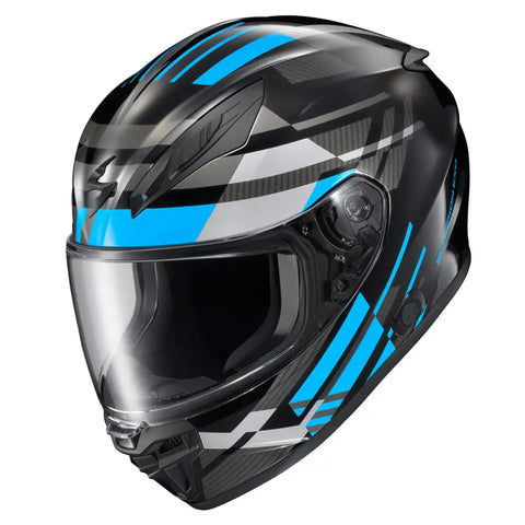 Casco Scorpion EXO-R430 Paradox Light Blue