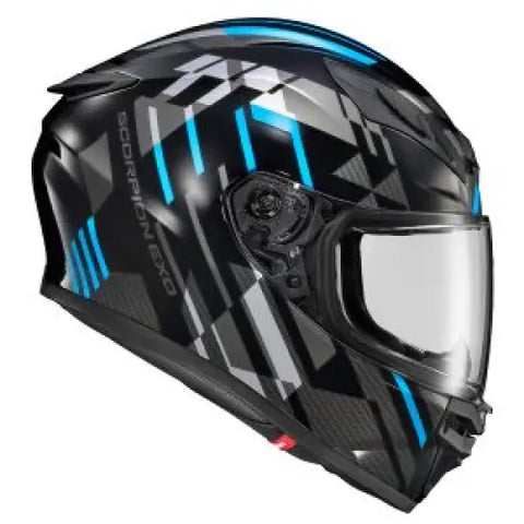 Casco Scorpion EXO-R430 Paradox Light Blue