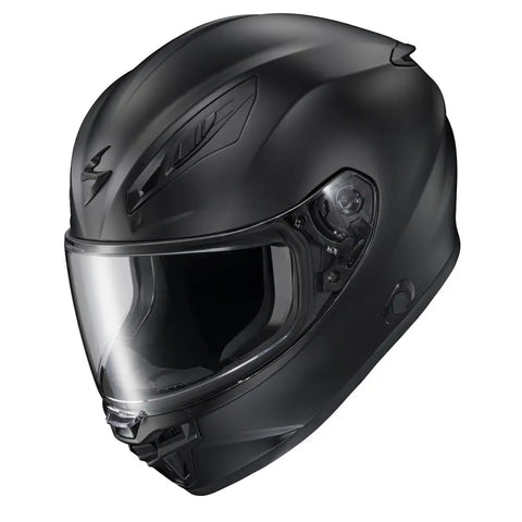 Casco Scorpion EXO-R430 Solid Matte Black (Talla S)
