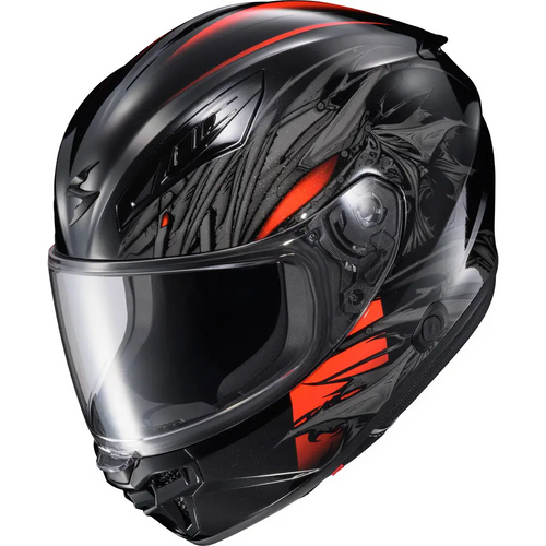 Casco Scorpion EXO R430 Wyvern Black/Red