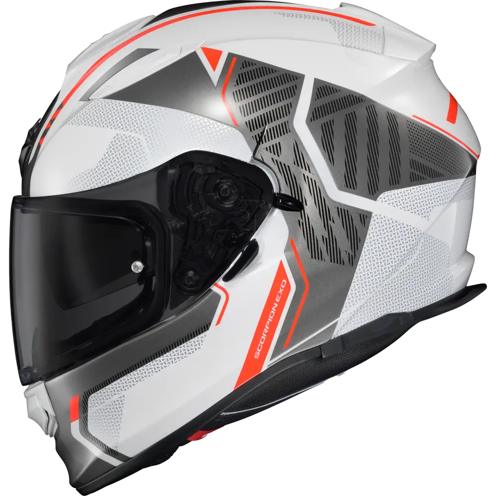 Casco Scorpion EXO Ryzer Switch White/Grey/Orange