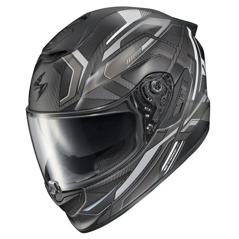 Casco Scorpion EXO-ST1400 Evo Carbon Hex Matte Grey