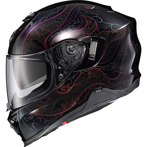 Casco Scorpion EXO-T520 Nama-Shimi Black/Chameleon