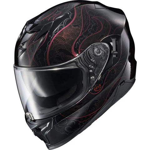 Casco Scorpion EXO-T520 Nama-Shimi Black/Chameleon
