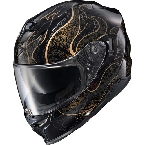Casco Scorpion EXO T520 Nama Shimi Black/Gold