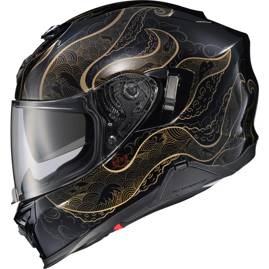 Casco Scorpion EXO T520 Nama Shimi Black/Gold