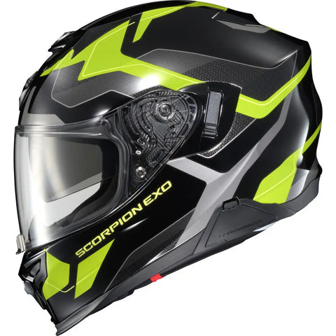 Casco Scorpion EXO-T520 Zuse Black/Hi-Viz