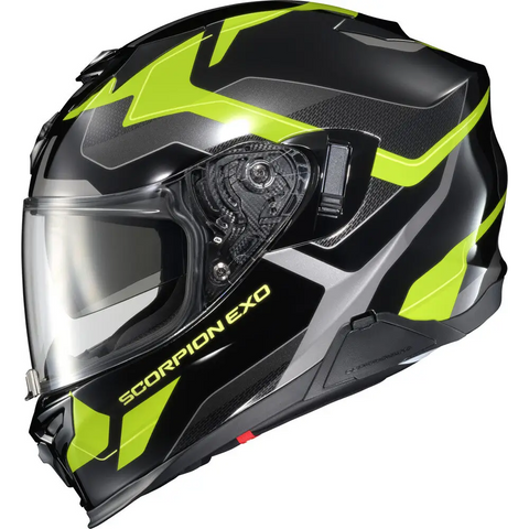 Casco Scorpion EXO-T520 Zuse Black/Hi-Viz