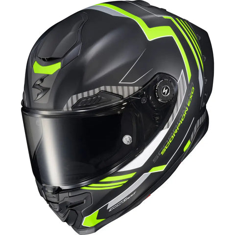 Casco Scorpion EXO-Warp Apex Atarax Black/Hi-Vis