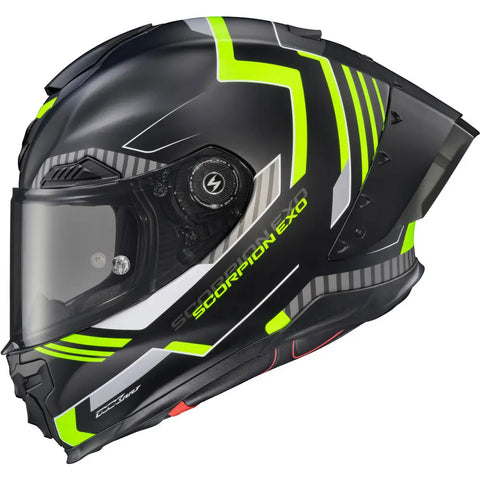 Casco Scorpion EXO-Warp Apex Atarax Black/Hi-Vis