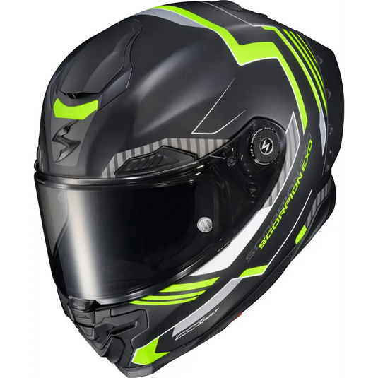 Casco Scorpion EXO-Warp Apex Atarax Black/Hi-Vis