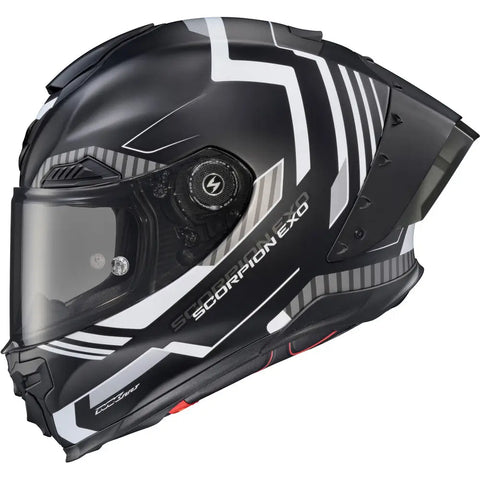 Casco Scorpion EXO-Warp Apex Atarax Black/White