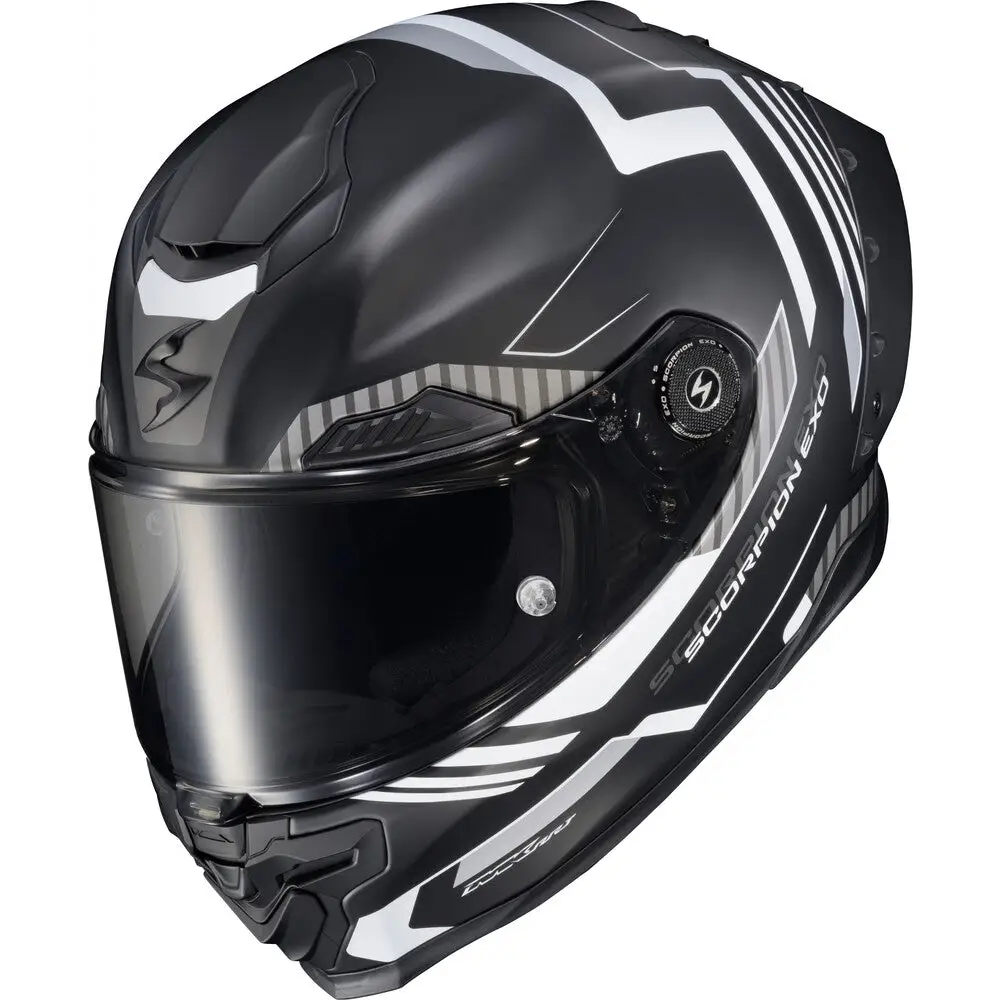 Casco Scorpion EXO-Warp Apex Atarax Black/White