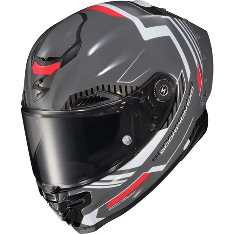 Casco Scorpion EXO-Warp Apex Atarax Grey/White