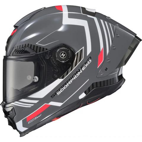 Casco Scorpion EXO-Warp Apex Atarax Grey/White