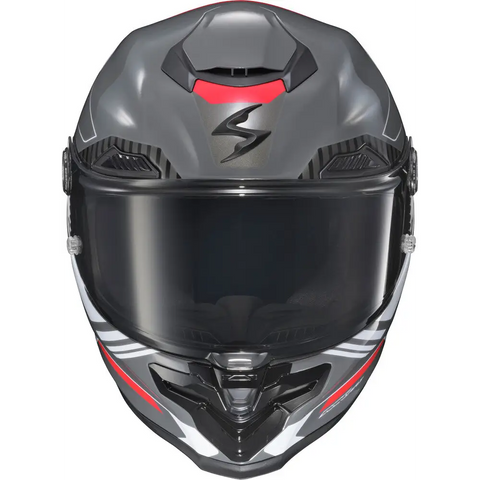 Casco Scorpion EXO-Warp Apex Atarax Grey/White