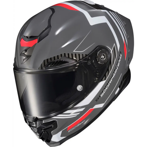 Casco Scorpion EXO-Warp Apex Atarax Grey/White